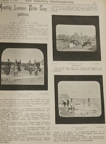 The Amateur Photographer, An Illustrated Popular Journal, Vols XV, 1892 and XV11, 1893, 4to, half calf, worn, Hazel, Watson, and Viney, London, together with a late 19th century photograph album - ‘Recollections of Old L